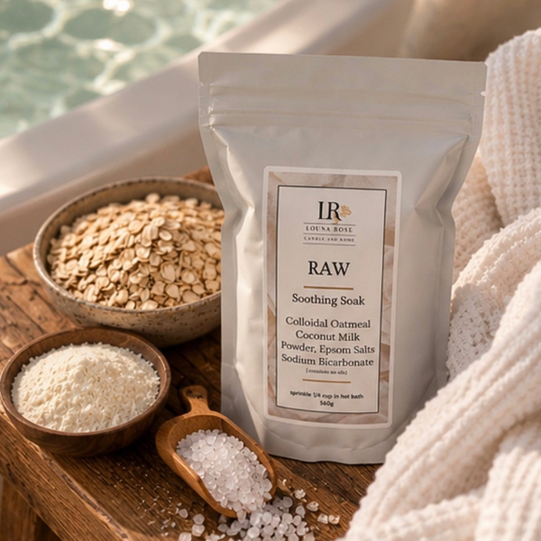 Raw Bath Salt Soak